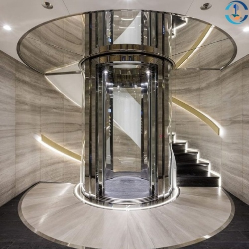 Thang máy kính tròn